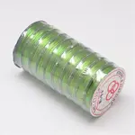 Flat Elastic Crystal String