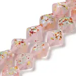 Frosted Handmade Lampwork Beads Strands