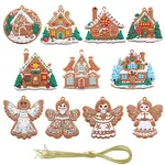 1Set Christmas Plastic Pendants