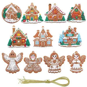 1Set Christmas Plastic Pendants