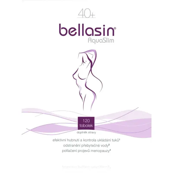 Bellasin AquaSlim tobolky pro podporu komfortu při menopauze 120 cps