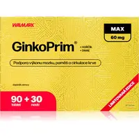 Walmark GinkoPrim MAX tablety paměť a prokrvení končetin 120 tbl