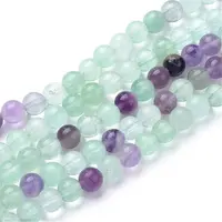 Natural Fluorite Beads Strands