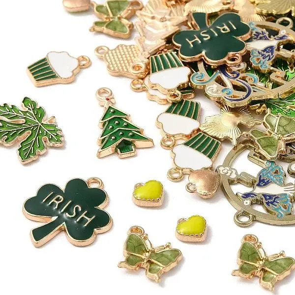 Alloy Enamel Pendants