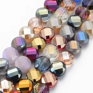 Electroplate Glass Beads Strands