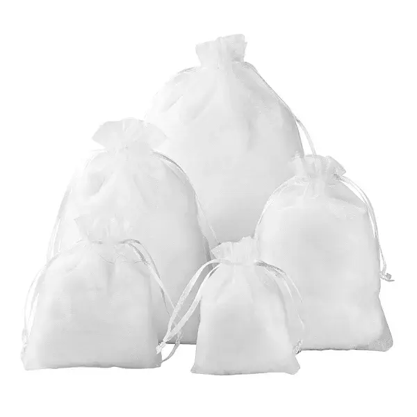 5 Style Organza Gift Bags with Drawstring