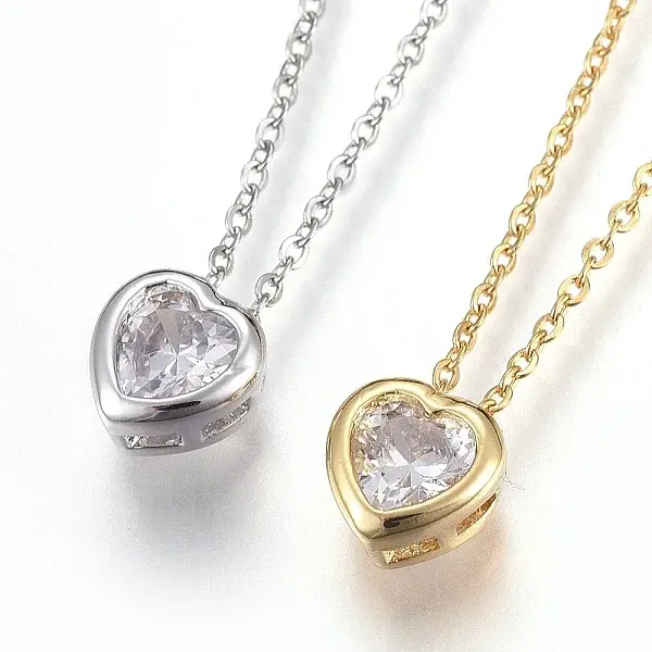 304 Stainless Steel Pendant Necklaces