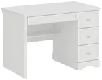 Malý zásuvkový psací stůl ballerina - bílá