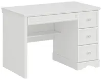 Malý zásuvkový psací stůl ballerina - bílá