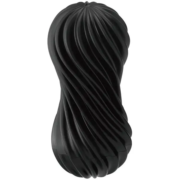 Tenga Flex Rocky Black masturbátor 16,5 cm