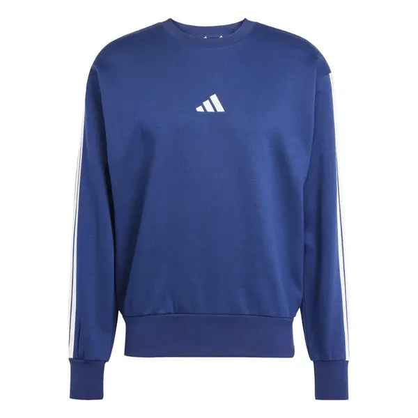 adidas Essentials 3-Stripes Fleece Sweatshirt S