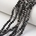Electroplate Opaque Glass Beads Strands