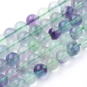 Natural Fluorite Beads Strands