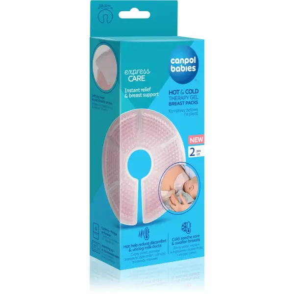Canpol babies Hot&Cold gélové vankúšiky na prsia 2 ks