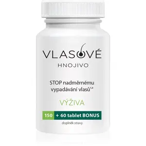 Vlasové hnojivo Hnojivo na vlasy Vlasové hnojivo tablety pre podporu rastu vlasov 210 tbl