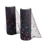 Star Sequin Deco Mesh Ribbons