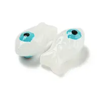 Handmade Transparent Glass Beads