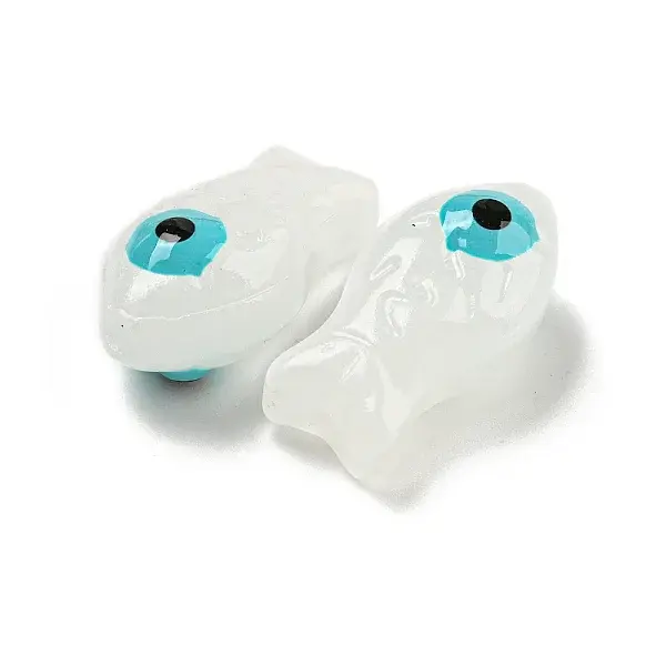 Handmade Transparent Glass Beads