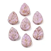 Czech Pressed Glass Beads