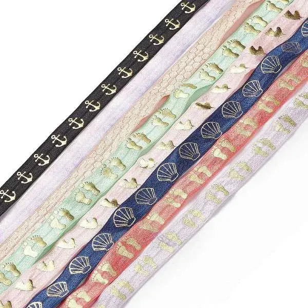 Polyester Elastic Printed Ribbon