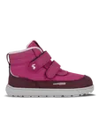 Dětské zimní barefoot boty Be Lenka Zippu Junior - Berry & Grey