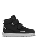 Dětské zimní barefoot boty Be Lenka Zippu Kids - Black & Grey