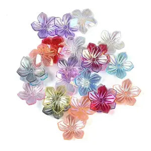 UV Plating Acrylic Beads Cap