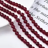 Natural White Jade Bead Strands