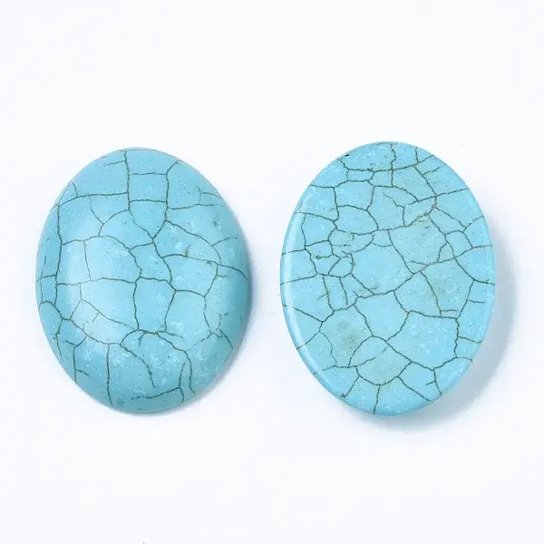 Synthetic Turquoise Cabochons