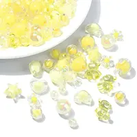 120Pcs 12 Styles Mixed Styles Acrylic Beads