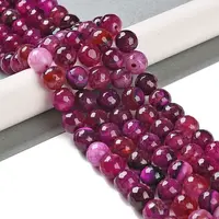 Natural Agate Beads Strands