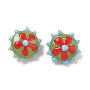 Baking Painted Glass Enamel Beads