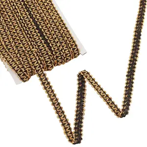 Metallic Polyester Lace Ribbons