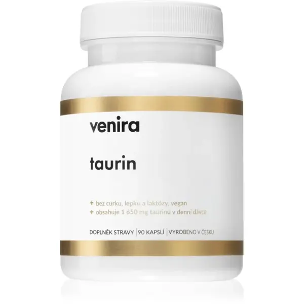 Venira Taurín kapsuly na udržanie energie a kognitívnej výkonnosti 90 cps