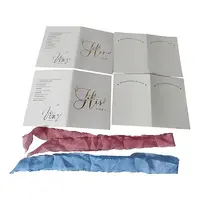 Paper Wedding Vows Card
