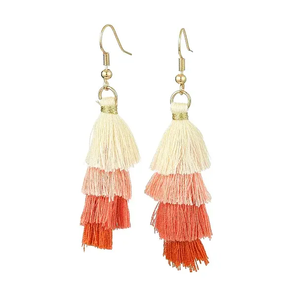 Colorful Tassel Pendants Dangle Earrings for Women
