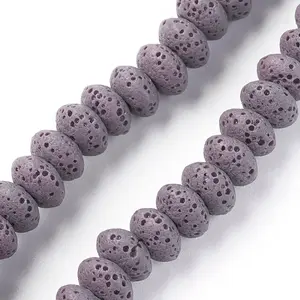 Natural Lava Rock Beads Strands