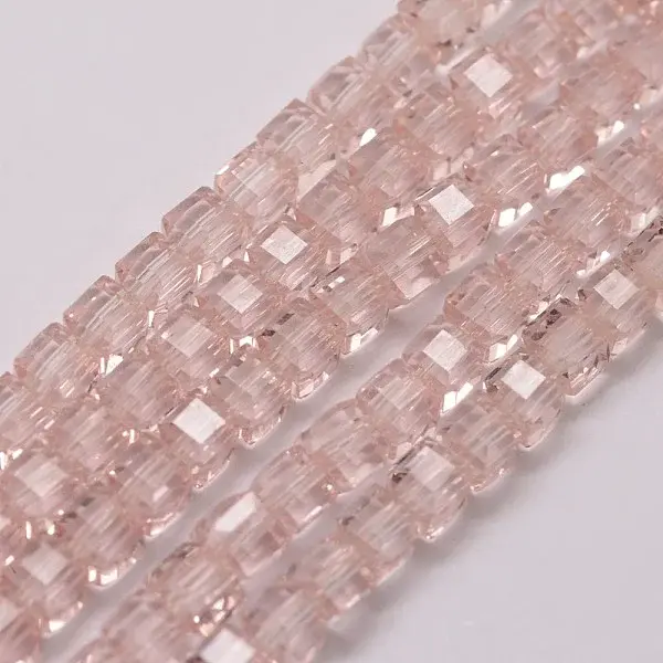 Transparent Glass Bead Strands