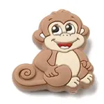 Monkey Food Grade Eco-Friendly Silicone Focal Beads
