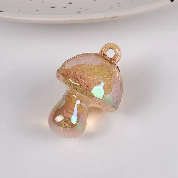 Bubble Style Transparent Acrylic Pendants