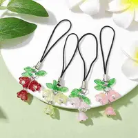 Glass Pendant Mobile Straps