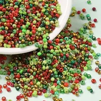 Opaque & Transparent & Metallic Colours 12/0 Glass Seed Beads