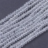 Transparent Glass Beads Strands