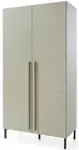 Dvoudveřová šatní skříň raquel - zelená