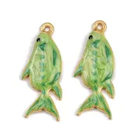 304 Stainless Steel Enamel Pendants