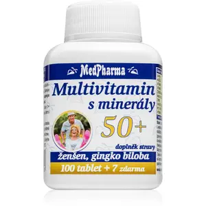 MedPharma Multivitamin s minerály 50+ tablety s multivitamínovým komplexem 107 tbl