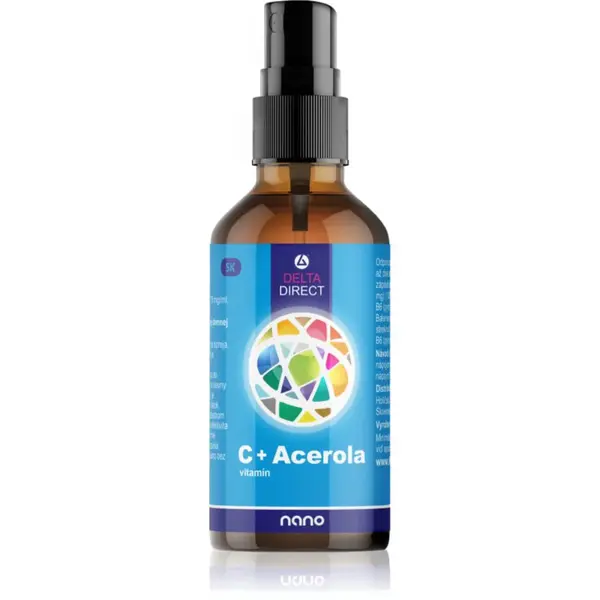 Delta Medical Delta Direct Vitamín C + Acerola sprej na podporu imunitného systému 100 ml