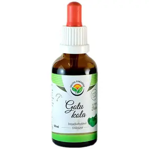 Salvia Paradise Gotu kola bezalkoholová tinktura tinktúra na podporu činnosti nervovej sústavy 50 ml