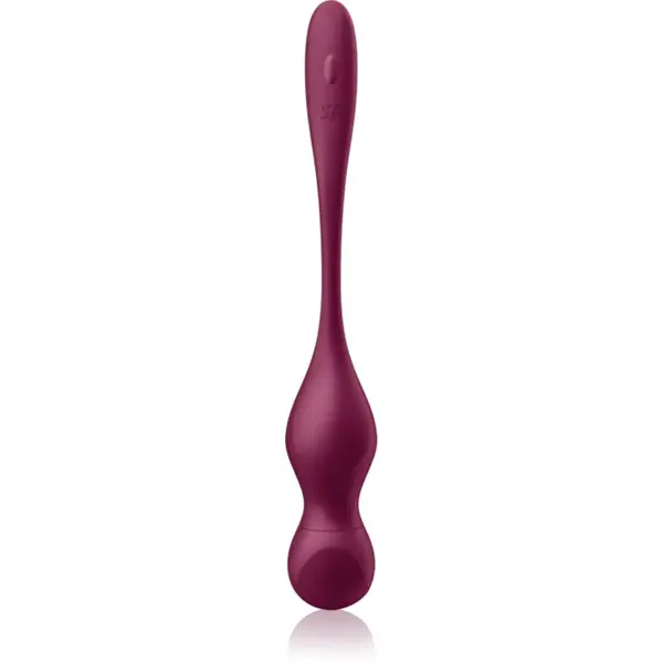 Satisfyer Love Birds Vary vibračné guľôčky Burgundy 22,2 cm