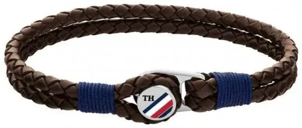 Tommy Hilfiger Moderní kožený náramek TH2790196S